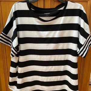Workshop bold striped top